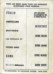Verso de Fantastikalbum -Rec01- Spécial Relié N°1