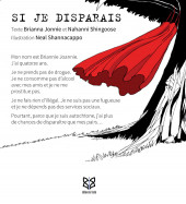 Verso de Si je disparais