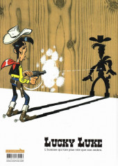Verso de Lucky Luke -10ind2022- Alerte aux Pieds-bleus