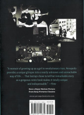 Verso de Persepolis (en anglais) -INT- The complete Persepolis