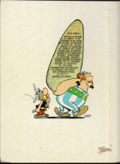 Verso de Astérix -12c1974- Astérix aux jeux olympiques