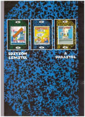 Verso de Coup d'blague -2- Black and white