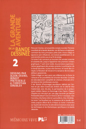 Verso de (DOC) Études et essais divers - La grande aventure de la bande dessinée - Tome 2