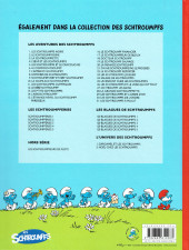 Verso de Les schtroumpfs -17c2013- Le schtroumpfeur de bijoux