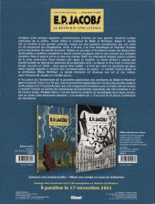 Verso de Edgar P. Jacobs : Le rêveur d'apocalypses - Tome HC