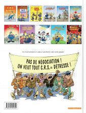 Verso de CRS = Détresse -10a2004- Dégelée sur l'herbe