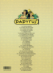 Verso de Papyrus -8c2018- La métamorphose d'Imhotep