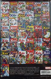 Verso de X-Men Vol.1 (The Uncanny) (1963) -OMNI1- The X-men Omnibus Vol. 1