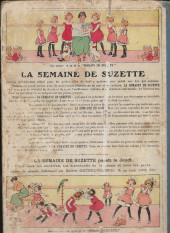 Verso de (Recueil) La semaine de Suzette -352- La Semaine de Suzette