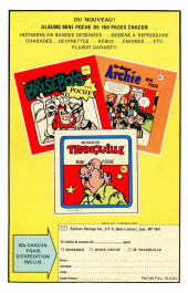 Verso de Archie (Éditions Héritage - 1970) -74- Juste en temps