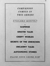 Verso de Creepy worlds (Alan Class& Co Ltd - 1962) -139- A Promise Is a Promise!