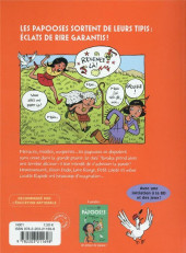 Verso de Les papooses -6a2022- Du rififi dans la prairie