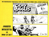 Verso de Casey Ruggles -1- 1849... l'appel de l'or