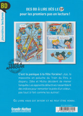 Verso de Zélie et Micha -1- Jojo a disparu