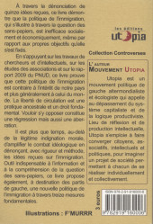 Verso de (AUT) F'Murrr - Sans papiers ? Pour lutter contre les idées reçues