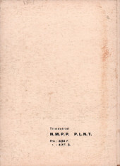 Verso de Carabina Slim -Rec06- Album N°6 (du n°21 au n°24)