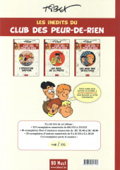 Verso de Le club des 