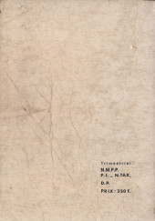 Verso de Carabina Slim -Rec10- Album N°10 (du n°37 au n°40)