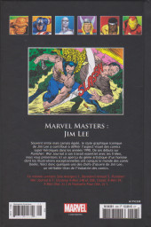 Verso de Marvel Comics : La collection (Hachette) -208182- Marvel Masters : Jim Lee
