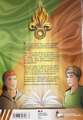 Verso de La légion Étrangère (Kuntz/Sougey-Fils) - Honneur et Fidélité