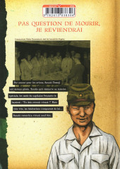 Verso de Pilote sacrifié - Chroniques d'un kamikaze -3- Volume 3