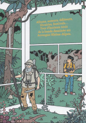 Verso de (Catalogues) Éditeurs, agences, festivals, fabricants de para-BD... -3- Bande dessinée en Auvergne-Rhône-Alpes