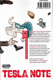 Verso de Tesla Note -1- Tome 1