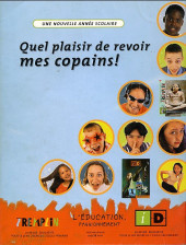 Verso de L'Élève Ducobu -RécréT- Le Récréalbum de Ducobu (Tremplin vacances)