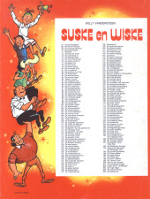 Verso de Suske en Wiske (Publicitaire) - Sony-San