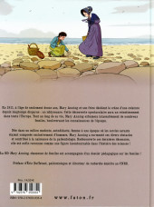 Verso de Mary Anning chasseuse de fossiles