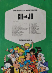 Verso de Samedi Jeunesse -241- Gil et Jo L'Ile de paradis