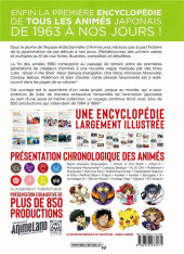 Verso de (DOC) Encyclopédie des Animés -4- 1994 - 1999