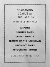 Verso de Creepy worlds (Alan Class& Co Ltd - 1962) -56- Last of the Tree People!