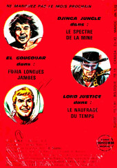 Verso de Télé série rouge (Djinga Jungle) -2- Djinga Jungle : La ruée sauvage