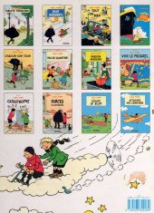 Verso de Quick & Flupke -4 - (Casterman, nouvelle édition) -1a1991- Haute tension