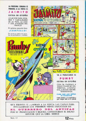 Verso de El Guerrero del Antifaz (2e édition - 1972) -17- Los cuatro titanes