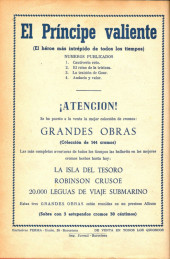 Verso de Príncipe Valiente (Aventuras del) (Editorial Ferma - 1956) -4- ¡¡Audacia y valor!!