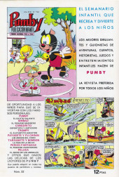 Verso de El Guerrero del Antifaz (2e édition - 1972) -22- Empresa arriesgada
