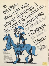 Verso de (AUT) Morris - Savoir dessiner à la manière de Morris