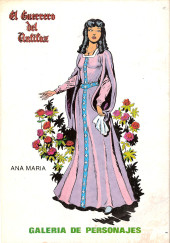 Verso de El Guerrero del Antifaz (3e édition - 1984) -3- Número 3
