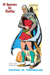 Verso de El Guerrero del Antifaz (3e édition - 1984) -8- Número 8