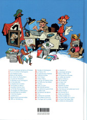 Verso de Spirou et Fantasio -13c2022- Le voyageur du mésozoïque