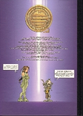 Verso de Tessa agent intergalactique -2TL- Les Dix Dalles du Labyrinthe