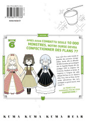 Verso de Kuma kuma kuma bear -6- Tome 6