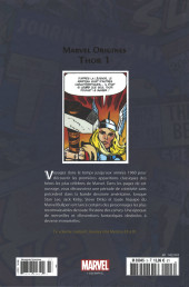Verso de Marvel Origines -3- Thor 1 (1962)