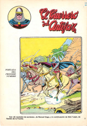 Verso de El Guerrero del Antifaz (3e édition - 1984) -21- Número 21