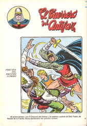 Verso de El Guerrero del Antifaz (3e édition - 1984) -26- Número 26