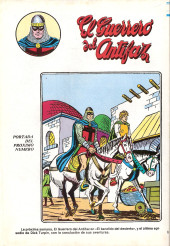 Verso de El Guerrero del Antifaz (3e édition - 1984) -27- Número 27