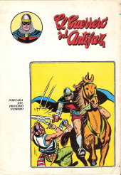 Verso de El Guerrero del Antifaz (3e édition - 1984) -29- Número 29