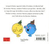 Verso de Les monsieur Madame (Hargreaves) -5- Les Monsieur Madame et le réveillon de Noël